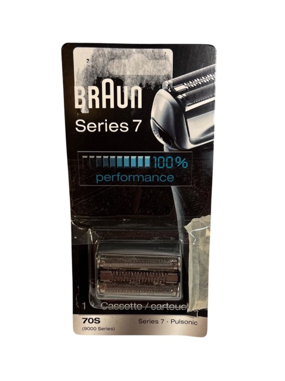 Braun Pulsonic Series 7 70S Foil Cutter Replacement Head Cassette Skin Friendly